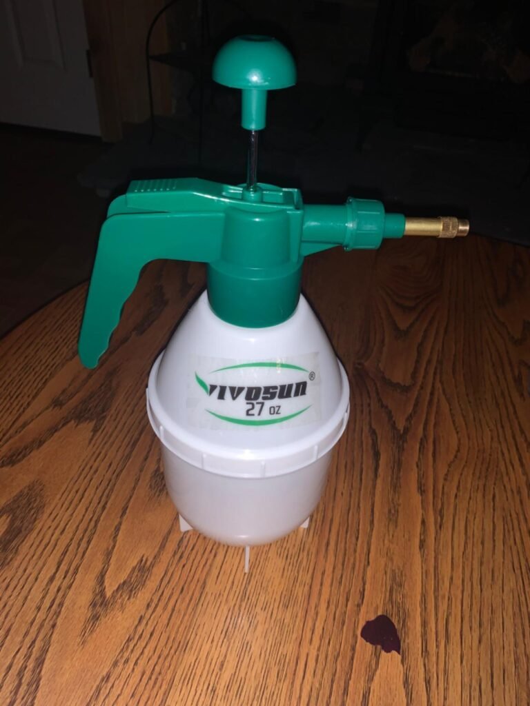 using the Chapin Sprayer