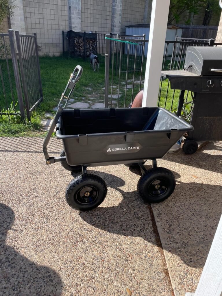 Changing a Garden Cart Tire