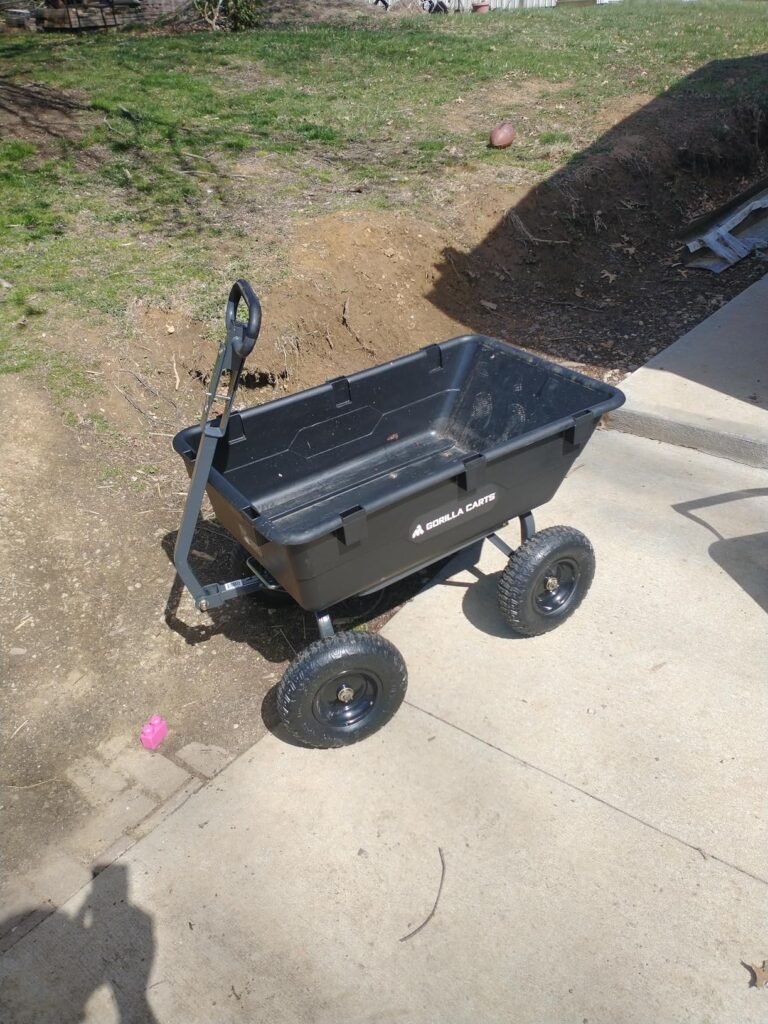 Changing a Garden Cart Tire