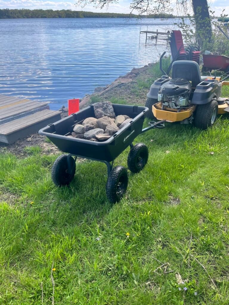 Changing a Garden Cart Tire