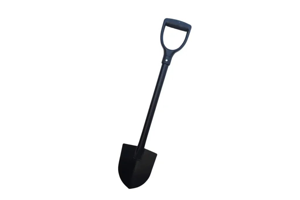 BULLY TOOLS ROUND POINT D-GRIP SHOVEL