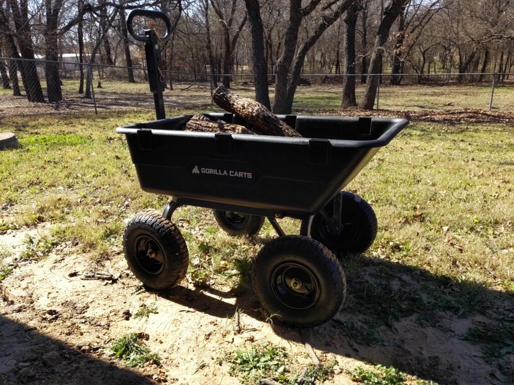 how to make a garden cart axle