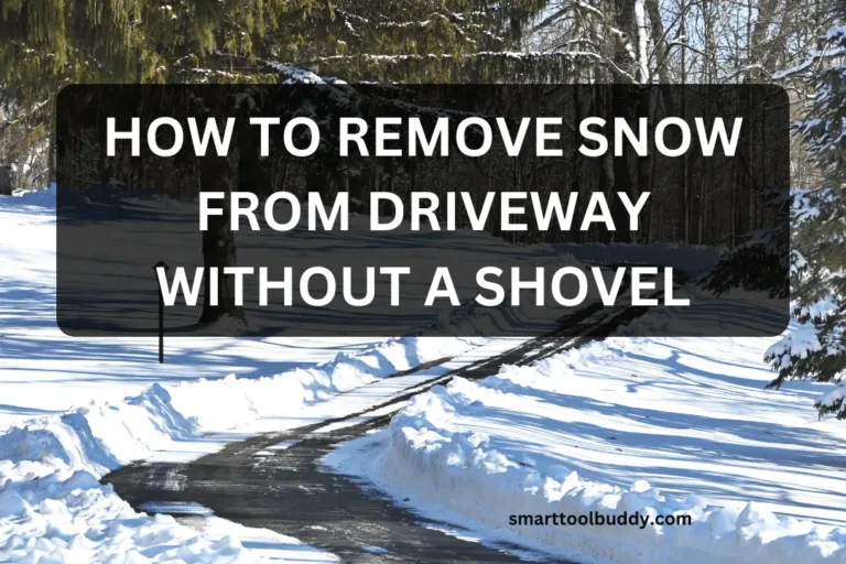 How to Remove Snow from Driveway Without a Shovel