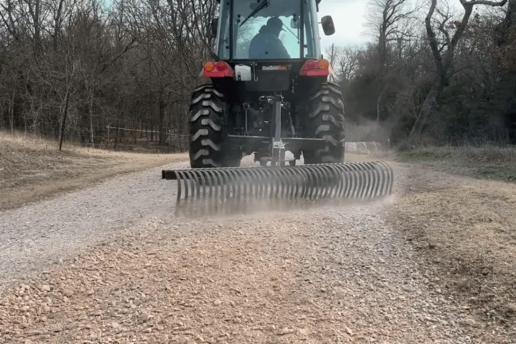 Smoothing Soil and Gravel