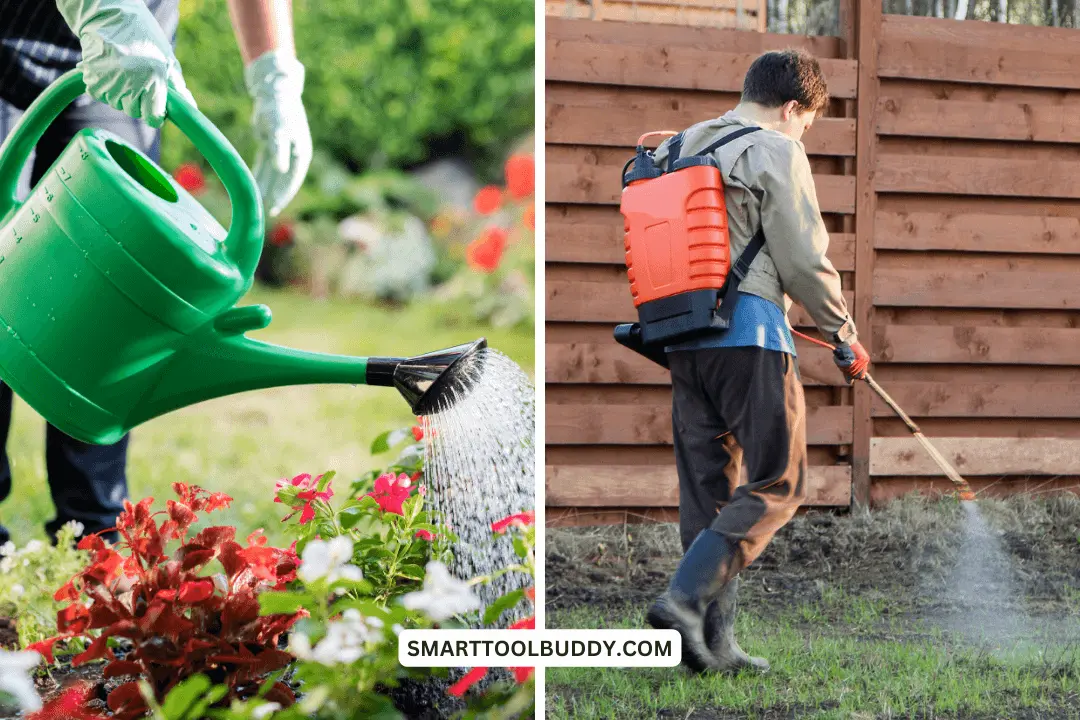 Watering Can and Knapsack Sprayer