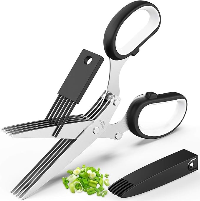 Jenaluca Herb Scissors with Five Blades